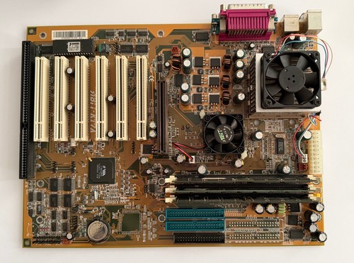 Abit kt7a mainboard - mainboard, +