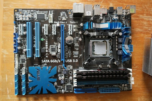 Asus mainboard p7p55d mit - p7p55d, lx