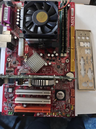 Retro mainboard bundle msi mit - mainboard,