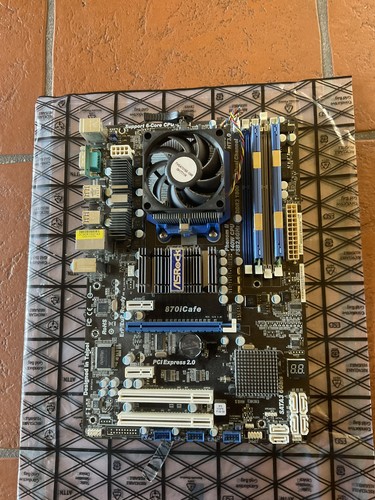Asrock 870i atx samt radeon - asrock,